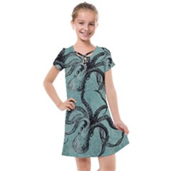 Vintage Octopus  Kids  Cross Web Dress