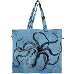 Vintage Octopus  Canvas Travel Bag by Valentinaart