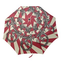 Rising Sun Flag Folding Umbrellas by Valentinaart