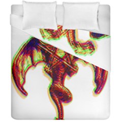 Demon Duvet Cover Double Side (california King Size) by ShamanSociety