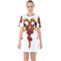 Demon Sixties Short Sleeve Mini Dress View1