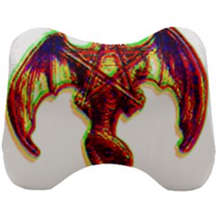 Demon Head Support Cushion by ShamanSociety