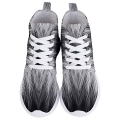 Feather Graphic Design Background Women s Lightweight High Top Sneakers by Nexatart