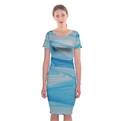 Jet Stream Classic Short Sleeve Midi Dress by WILLBIRDWELL