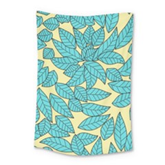 Leaves Dried Leaves Stamping Small Tapestry by Nexatart