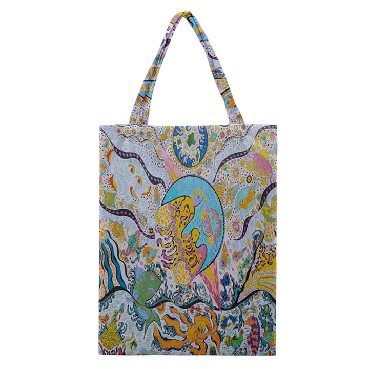 Supersonic Volcanic Moonship Classic Tote Bag