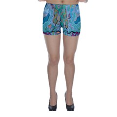 Mystic Mermaid Skinny Shorts