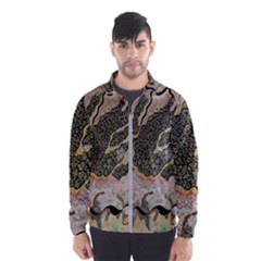 Lizard Volcano Windbreaker (men) by chellerayartisans