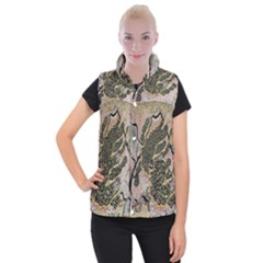 Lizard Volcano Women s Button Up Vest