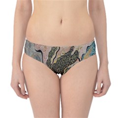 Lizard Volcano Hipster Bikini Bottoms