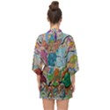 Supersonic Volcano Wizard Half Sleeve Chiffon Kimono View2