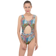 Supersonic Volcano Wizard Center Cut Out Swimsuit by chellerayartisans