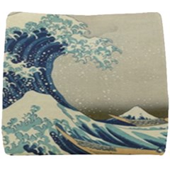 The Classic Japanese Great Wave Off Kanagawa By Hokusai Seat Cushion by PodArtist