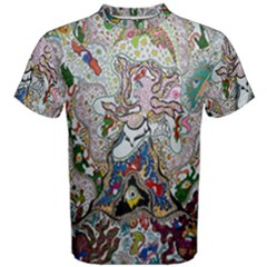 Transparent Volcano Fish Men s Cotton Tee