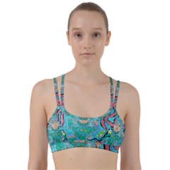 Mesmerizing Mermaid Line Them Up Sports Bra by chellerayartisans