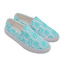 Aqua Blue Colored Waikiki Surfboards  Women s Canvas Slip Ons View3