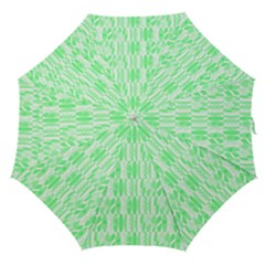 Bright Lime Green Colored Waikiki Surfboards  Straight Umbrellas by PodArtist
