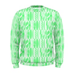 Bright Lime Green Colored Waikiki Surfboards  Men s Sweatshirt by PodArtist