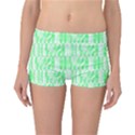 Bright Lime Green Colored Waikiki Surfboards  Reversible Boyleg Bikini Bottoms View1