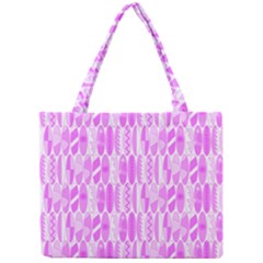 Bright Pink Colored Waikiki Surfboards  Mini Tote Bag by PodArtist