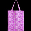 Bright Pink Colored Waikiki Surfboards  Zipper Classic Tote Bag View2