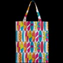 Mini Rainbow Colored Waikiki Surfboards  Zipper Classic Tote Bag View2