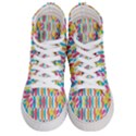 Rainbow Colored Waikiki Surfboards  Men s Hi-Top Skate Sneakers View1