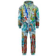 Supersonic Cosmic Submarine Hooded Jumpsuit (men)  by chellerayartisans