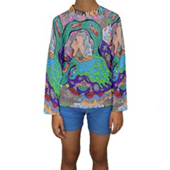 Pyramid Angel Kids  Long Sleeve Swimwear