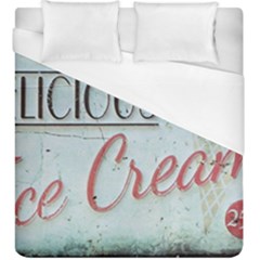 Delicious Ice Cream Duvet Cover (king Size)