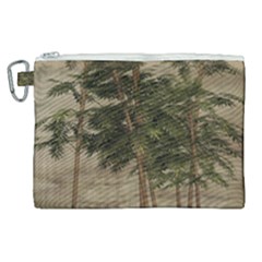 Vintage Bamboo Trees Canvas Cosmetic Bag (xl) by snowwhitegirl