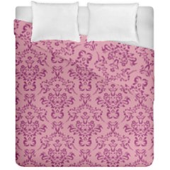 Victorian Pink Ornamental Duvet Cover Double Side (california King Size) by snowwhitegirl