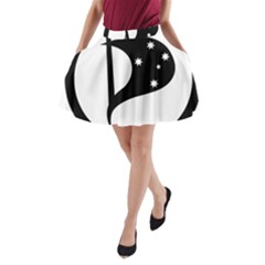 Logo Of Pirate Party Australia A-line Pocket Skirt by abbeyz71