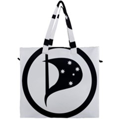 Logo Of Pirate Party Australia Canvas Travel Bag by abbeyz71