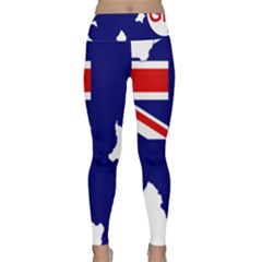 Flag Map Of Government Ensign Of Northern Ireland, 1929-1973 Lightweight Velour Classic Yoga Leggings by abbeyz71