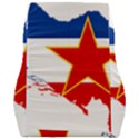 Flag Map of Socialist Federal Republic of Yugoslavia Car Seat Back Cushion  View2