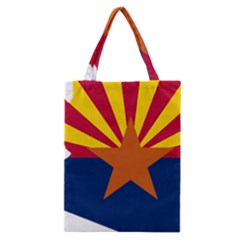 Flag Map Of Arizona Classic Tote Bag by abbeyz71