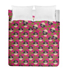 Frida Pink Duvet Cover Double Side (full/ Double Size) by snowwhitegirl