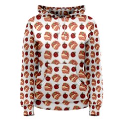 Pasta Pattern Women s Pullover Hoodie by snowwhitegirl