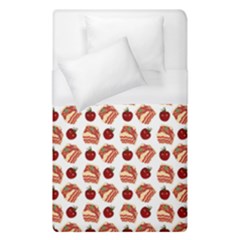 Pasta Pattern Duvet Cover (single Size) by snowwhitegirl