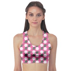 Pink Bride Sports Bra