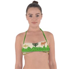 Great Seal Of Vermont Halter Bandeau Bikini Top by abbeyz71