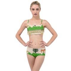 Great Seal Of Vermont Layered Top Bikini Set by abbeyz71