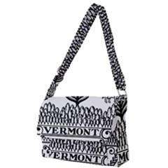 Great Seal Of Vermont Full Print Messenger Bag by abbeyz71