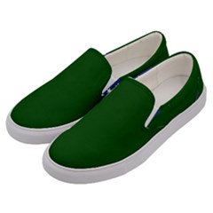 Flag Of The Green Mountain Boys Men s Canvas Slip Ons by abbeyz71