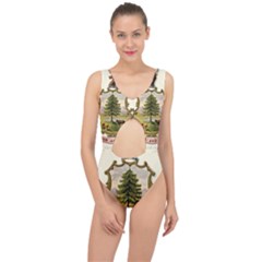 Coat Of Arms Of Vermont Center Cut Out Swimsuit by abbeyz71