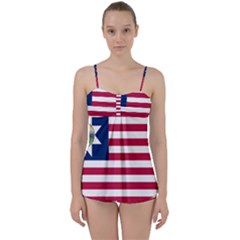 Flag Of Vermont, 1837-1923 Babydoll Tankini Set by abbeyz71