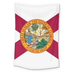 Flag Of Florida Large Tapestry by abbeyz71