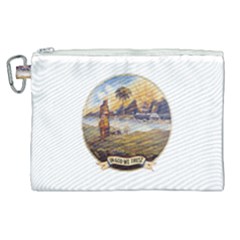 Flag Of Florida, 1868-1900 Canvas Cosmetic Bag (xl) by abbeyz71