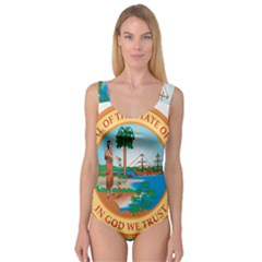 Great Seal Of Florida, 1900-1985 Princess Tank Leotard  by abbeyz71